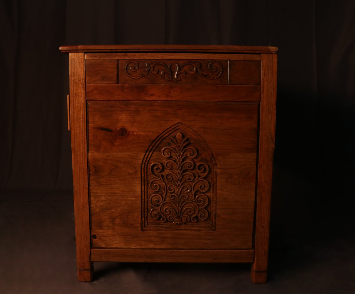 Archivum Obscura - Carved baroque panel detail